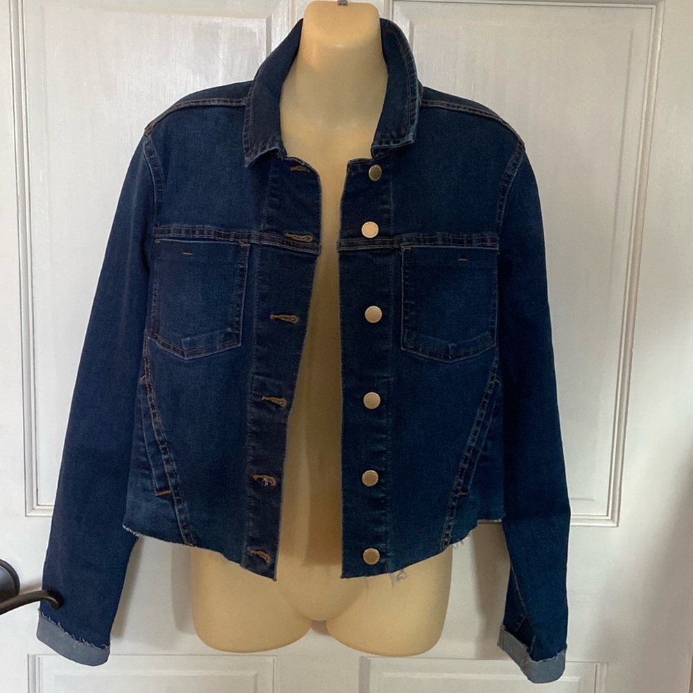 Industry Blue Jean Jacket Size Small